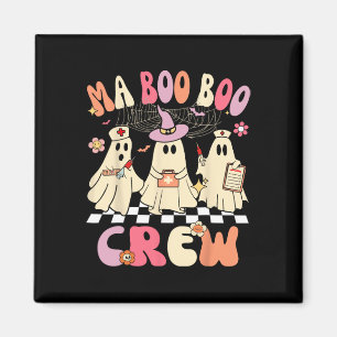 Aimant Halloween Médicale Istant Boo Crew Funny Ma Ghost