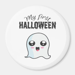 Aimant Halloween Mignon Boo Nouveau-Né Bébé Fille Premier
