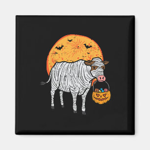Aimant Halloween Mummy Cow Trick Treat Farm Costume Garço