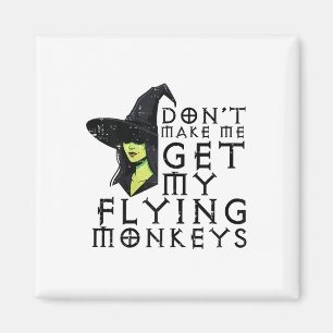 Aimant Halloween Ne Me Faites Pas Obtenir Des Singes Drôl