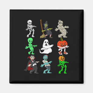 Aimant Halloween Orange Justice Monsters Skeleton Boys Gi
