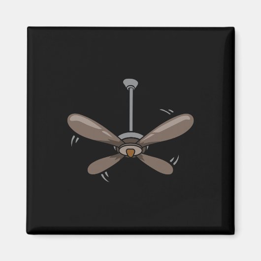 Aimant Halloween Plafond Ventilateur Costume drôle Facile (Devant)