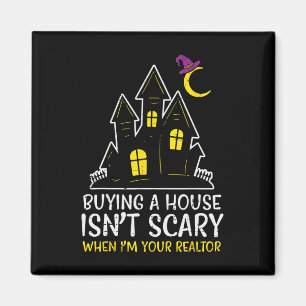 Aimant Halloween Realtor Acheter Maison N'Est Pas Scary C