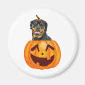 Aimant Halloween Rottweiler (Devant)