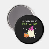 Aimant Halloween sera Spook Tacular (Recto/Verso)