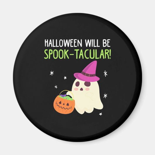 Aimant Halloween sera Spook Tacular (Devant)