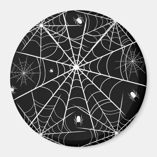 Aimant Halloween Spider Web (Devant)