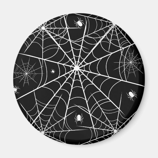 Aimant Halloween Spider Web (Devant)