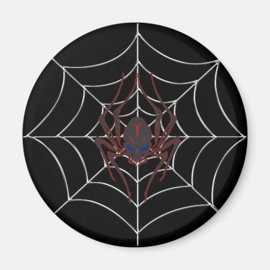 Aimant Halloween Spider Web (Devant)