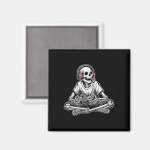 Aimant Halloween squelettique (Recto/Verso)