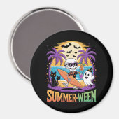 Aimant Halloween Squelettique de Summerween (Recto/Verso)