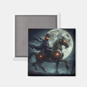 Aimant Halloween Steampunk Cavalier sans tête (Recto/Verso)