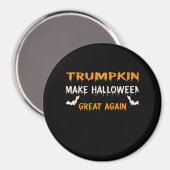 Aimant Halloween Trumpkin drôle Faire Halloween grand Aga (Recto/Verso)
