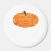 Aimant Halloween Trumpkin extra classique (Devant)