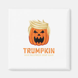 Aimant Halloween Trumpkin Funny - Éffrayant Slogan parodi