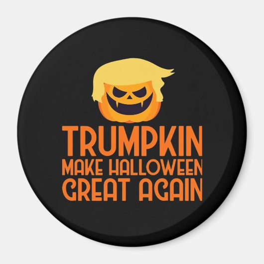 Aimant Halloween Trumpkin rendre Halloween grand à nouvea (Devant)