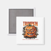 Aimant Halloween Trumpkin rendre Halloween grand encore T (Recto/Verso)