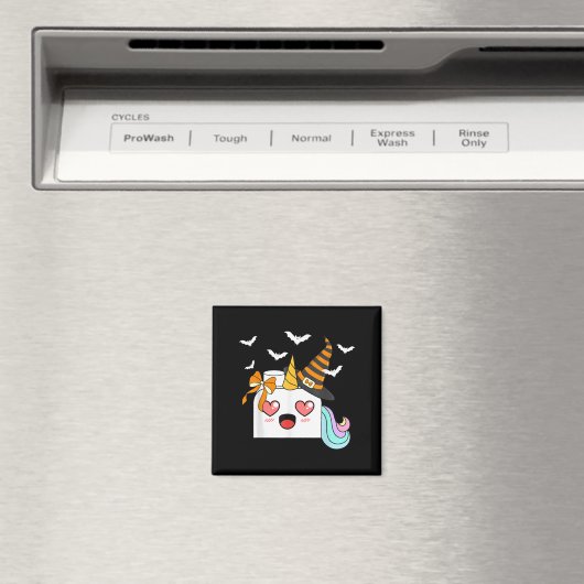 Aimant Halloween Unicorn Master Builder Blocks Bâtiment K (In Situ (Lave-vaisselle))