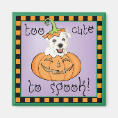 Aimant Halloween Westie (Devant)