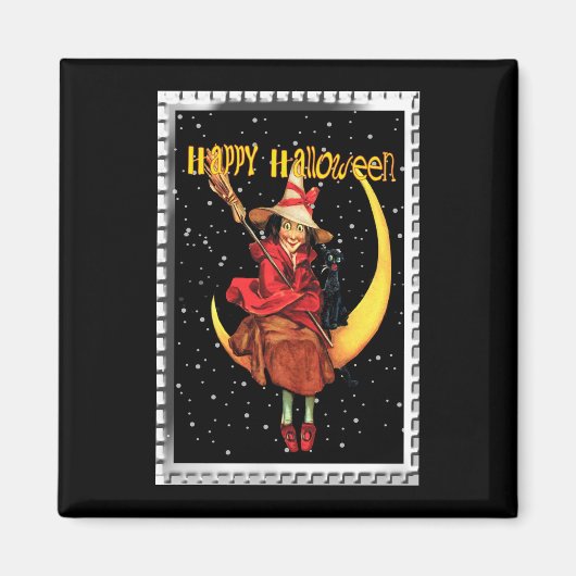 Aimant Halloween Witch (Devant)