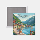 Aimant Hallstatt Autriche (Recto/Verso)