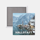 Aimant Hallstatt Autriche Voyage (Recto/Verso)