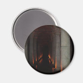 Aimant Hallway gothique d'Halloween en enfer (Recto/Verso)