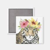 Aimant Halo tropical | Sweet Cheetah (Recto/Verso)