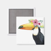 Aimant Halo tropical - Toucan (Recto/Verso)