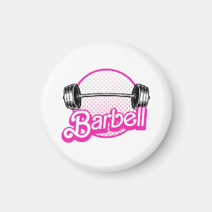 Aimant Haltère - rose
