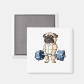 Aimant Haltérophilie des Carlins Remue-Mort pour hommes F (Recto/Verso)