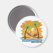 Aimant Hamac de plage mexicain (Recto/Verso)