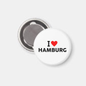 Aimant Hambourg Allemagne (Recto/Verso)