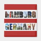 Aimant Hambourg Allemagne (Devant)