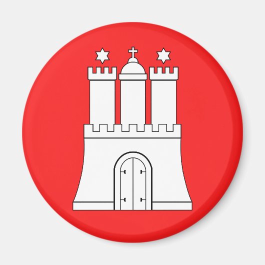 Aimant Hambourg, Allemagne (Devant)