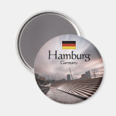 Aimant Hambourg Allemagne (Recto/Verso)
