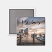 Aimant Hambourg Allemagne (Recto/Verso)