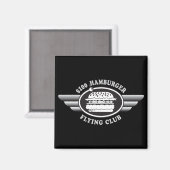 Aimant Hamburger de 100 dollars - Flying Club (Recto/Verso)