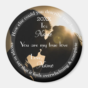 Aimant HAMbyWG - True Love Custom Photo Pin
