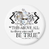 Aimant Hameau "... être soi-même vrai..." Devis (Devant)