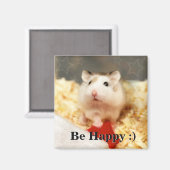 Aimant Hammyville - Cute Hamster (Recto/Verso)