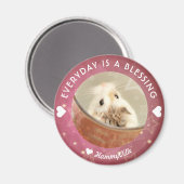 Aimant Hammyville - Cute Robo Hamster (Recto/Verso)