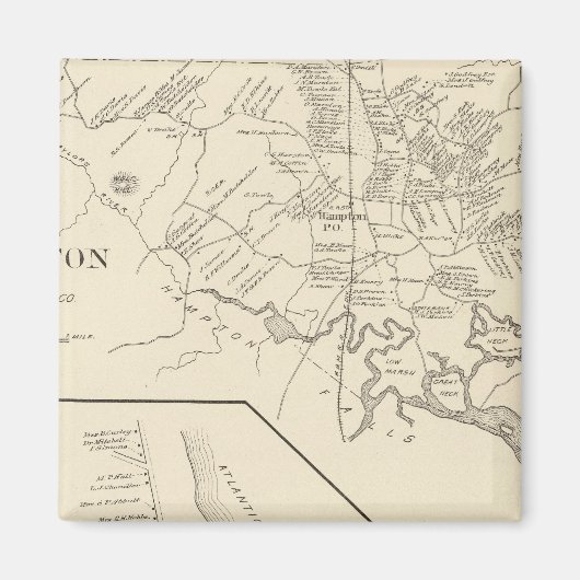 Aimant Hampton, Hampton Beach (Devant)