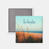 Aimant Hamptons Beach Long Island New York (Recto/Verso)