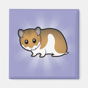 Aimant Hamster de Syrien de bande dessinée