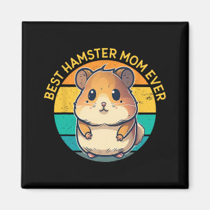 Aimant Hamster Maman Ever Funky Hamster Maman Fête des mè