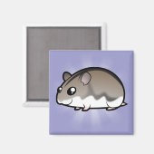 Aimant Hamster nain de dessin animé (Recto/Verso)