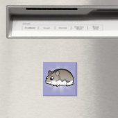 Aimant Hamster nain de dessin animé (In Situ (Lave-vaisselle))