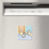 Aimant Hamsters endormis (In Situ (Lave-vaisselle))