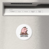 Aimant Hamstring Funny Pig Pun (In Situ (Lave-vaisselle))